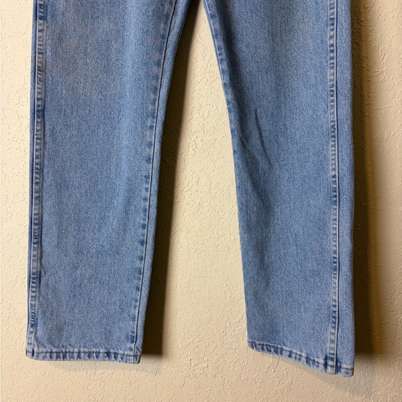 Vintage Wrangler Light Wash Straight Leg Baggy Dad Streetwear 90s  Classic Jean - Picture 3 of 9